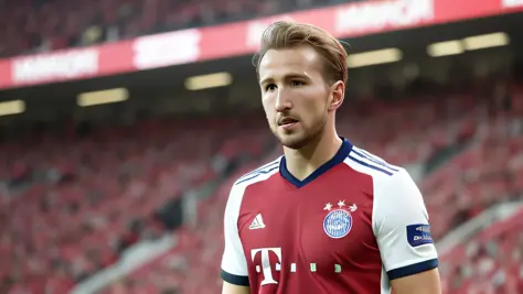 soccer player harry kane in monique's bayern soccer team --auto --s2