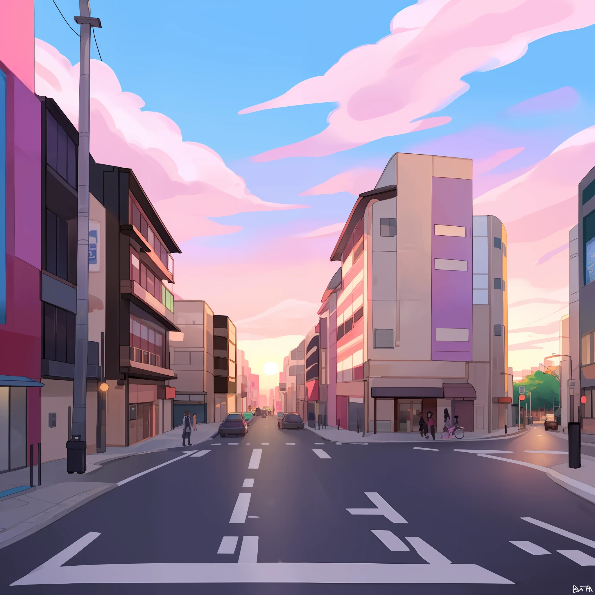 Shed near street, night, street art, lights, anime HD wallpaper | Wallpaper  Flare