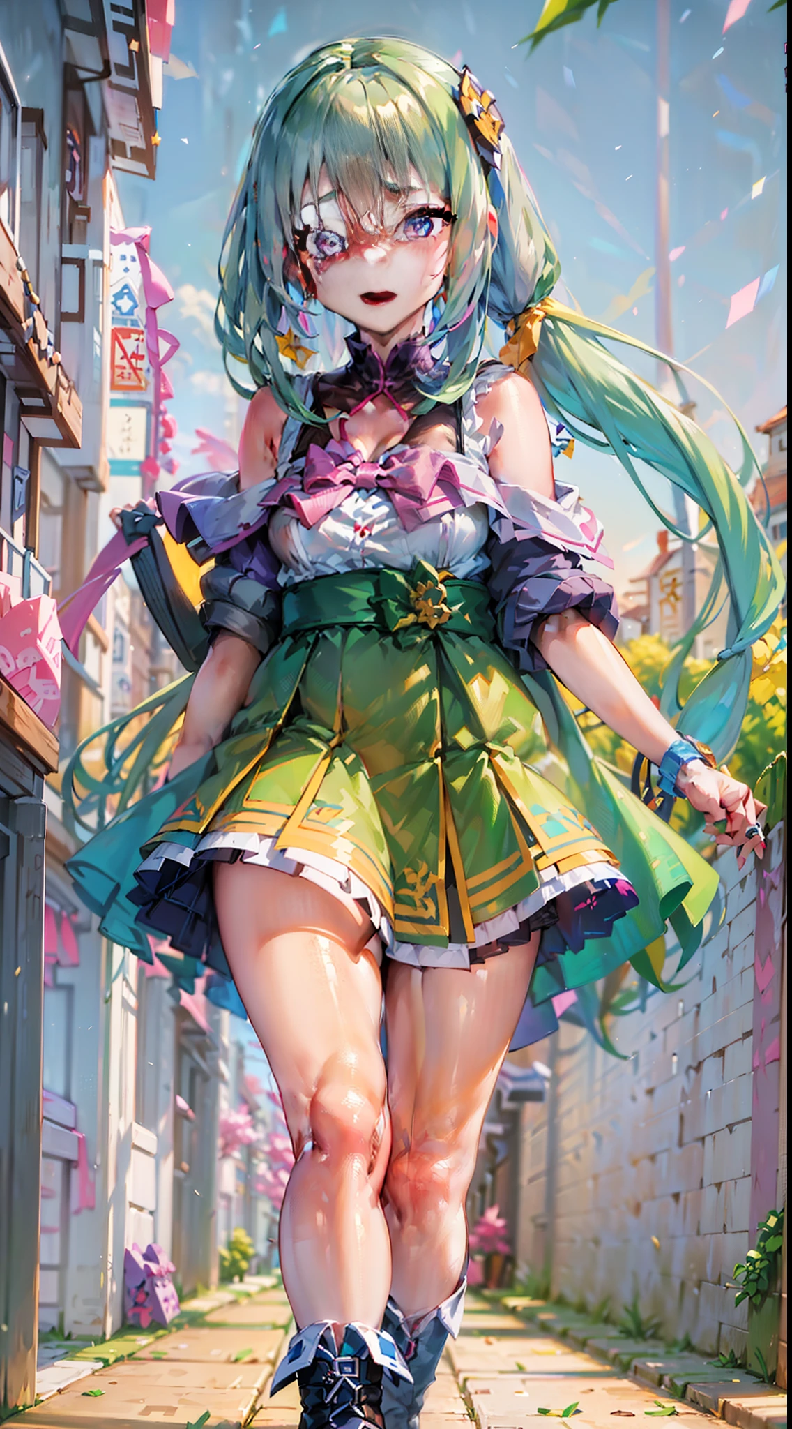 a close up of a person in a dress and boots, maya fey from ace attorney, pokemon trainer outfit, pokemon trainer, misty from pokemon, arian, illustrious makinami, official art, rei hiroe, wataru kajika, anya from spy x family, twilight ray, ray, tsukasa dokite, official character art, yukii morita, moe