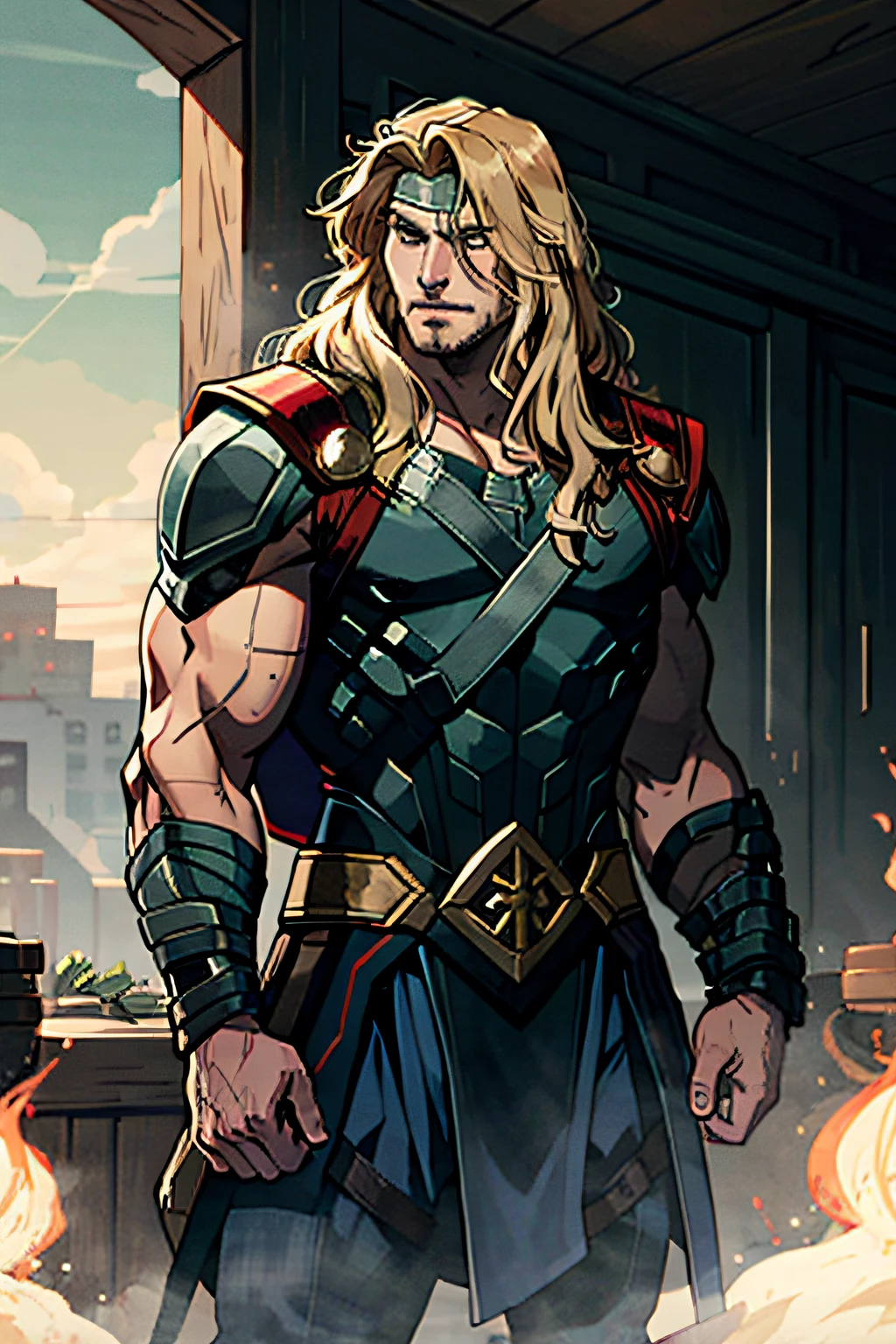 Thor with hammer