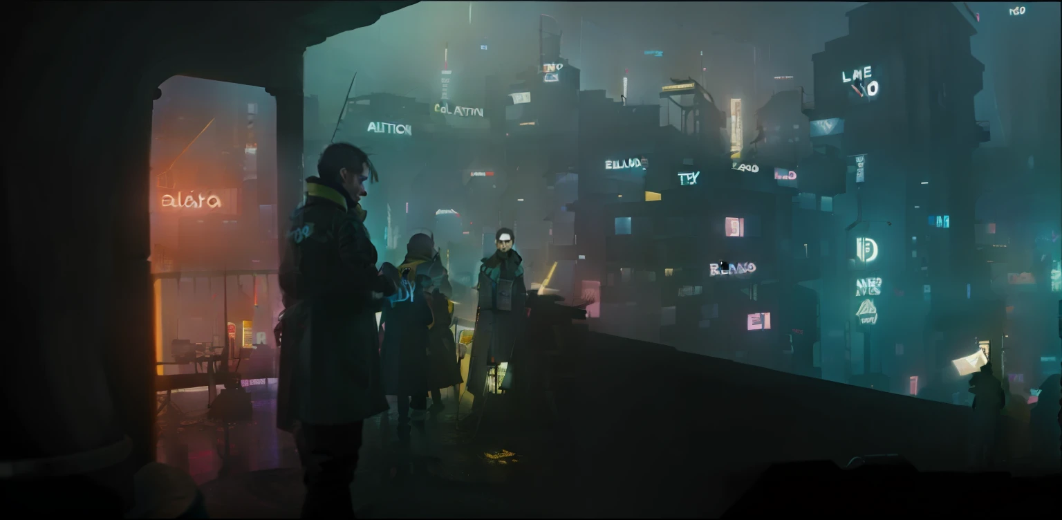 como uma cena de blade runner, Vibrações Blade Runner, Sensação Blade Runner, estilo de carbono alterado, Blade Runner com resolução 4K, Tecnologia batida. estilo neo preto, Blade Runner 2049 Estilo, De Blade Runner 2049 (2017), No filme Blade Runner 2049