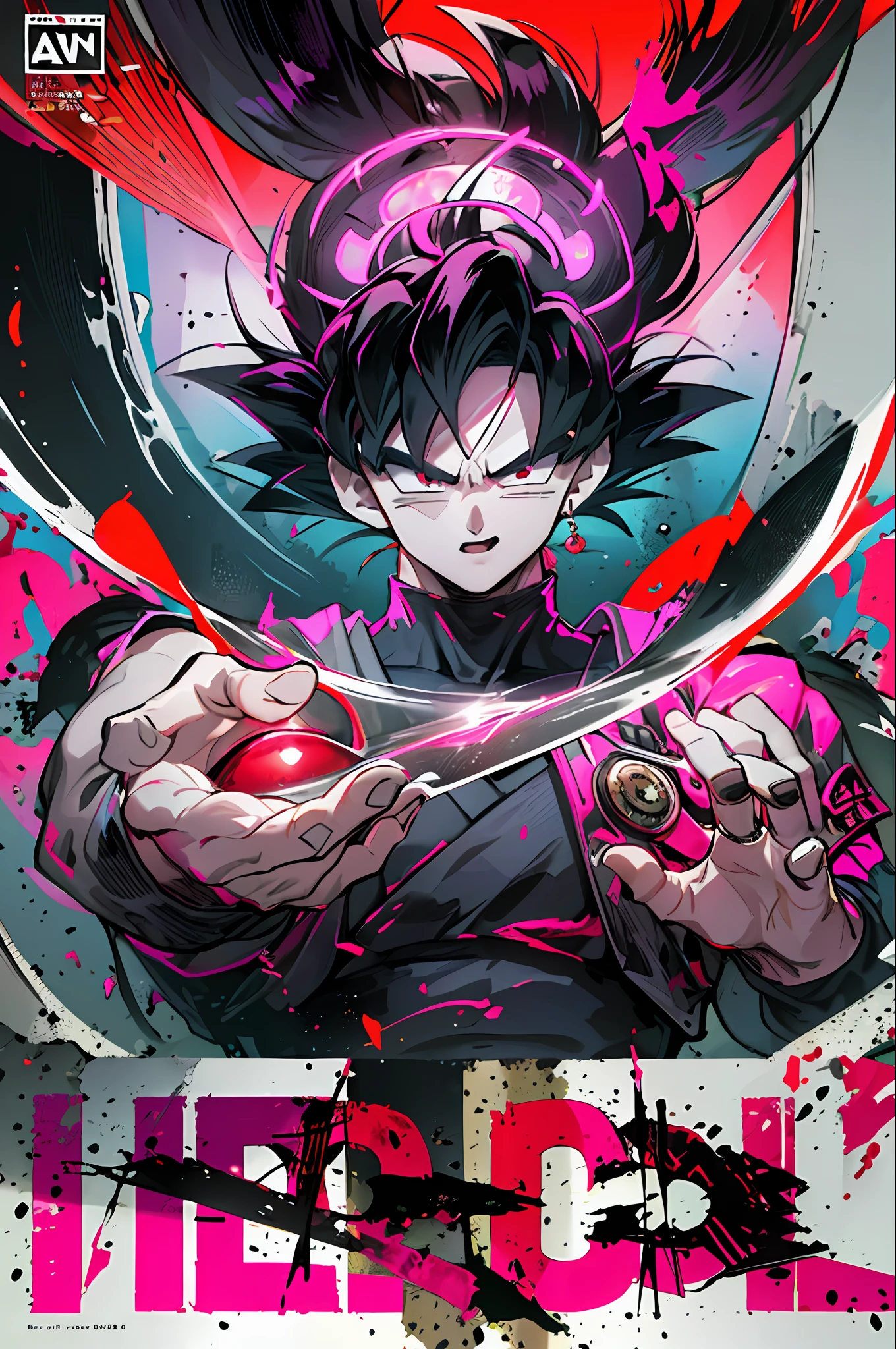 (((Dramático))), (((corajoso))), (((entender))) O pôster do filme é centrado em Dragon Ball Son Goku. He stands confiantely in the center of the poster, the Fundo is dark and corajoso, Há uma sensação de perigo e intensidade. The text is audacioso and atraente, with cativante slogans that add to the overall drama and excitement. A paleta de cores é dominada por cores escuras, pontilhado com cores brilhantes, giving the poster a dinâmico and visual impact, tachi-e (revista:1.3), (cobrir-style:1.3), modaable, mulher, vibrante, roupa, posando, frente, colorida, dinâmico, Fundo, elemento, confiante, expressivo, contenção, declaração, Anexo, majestoso, enrolado, em volta, Tocar, Cena, text, cobrir, audacioso, atraente, Título, moda, font, cativante, Título, Maior, atraente, moderno, tendências, focado, à moda,