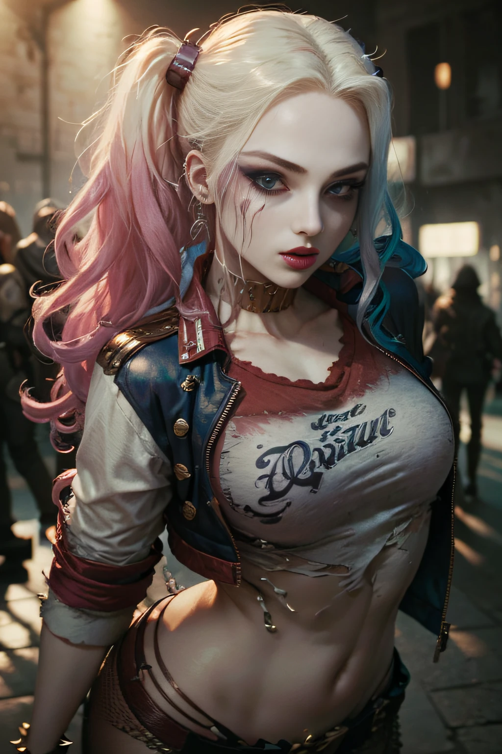 ((Masterpiece)), ((Best Quality)), (Very Detailed), (Very Detailed)), 4K, (8K), Best Quality, (Beautiful), (Visual Kei Fashion:1.3), Musician or artist with heavy makeup and flashy hairstyle or fashion, Confident posing, Beautiful face, Beautiful eyes, Lustrous hair, Goddess, Absurdity, Unreal Engine, octane lender, attractive lights,