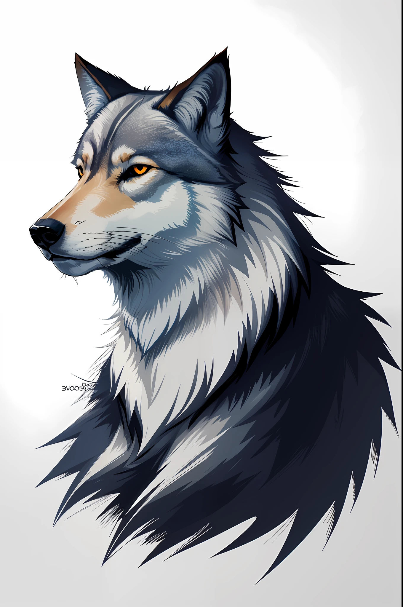 логотип волка