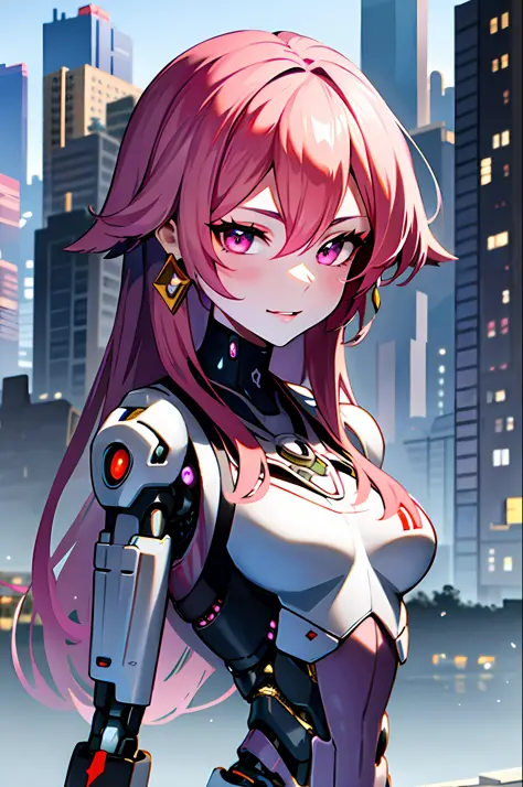 Highest image quality），（Super meticulous），（glowing light eyes），（Colorful  hair）（Background description：Sci-fi futuristic punk）（Description of the  clothes：Sexy royal sister fishing net clothing，Black silk lower  body）Biomechanical OPPAI