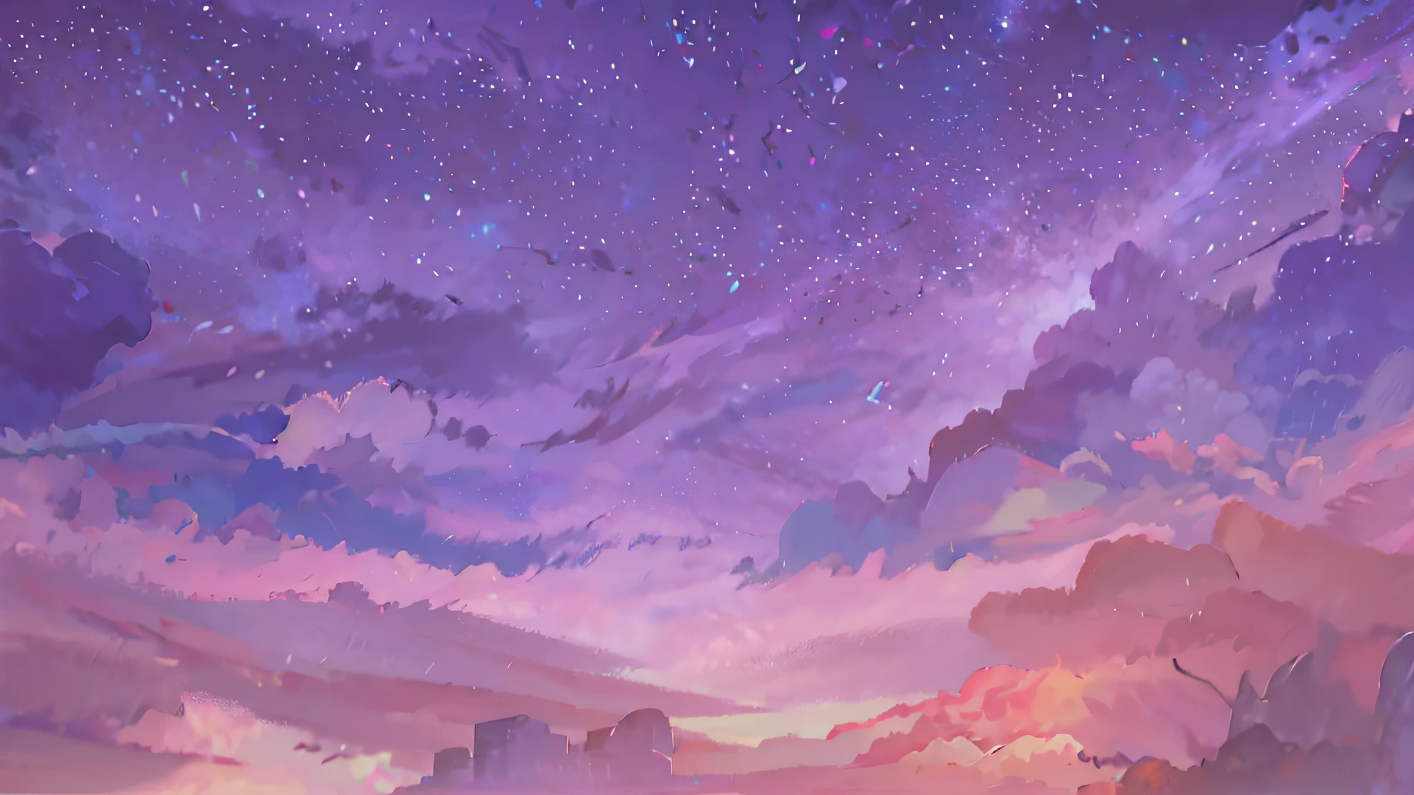 Premium Photo | Illustration of a Cloudy Sky in Anime style Anime sky cloud  background