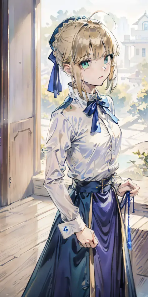 artoria pendragon \ (destiny\, masterpiece, best quality, high resolution, ultra detailed, art book, anime coloring, cg, illustr...