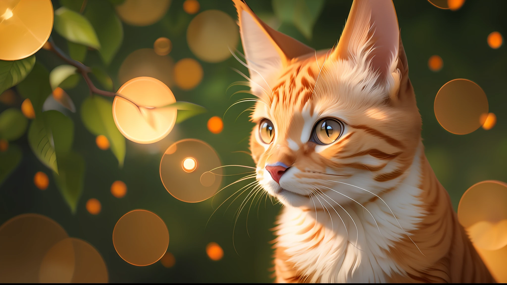 (extremely detailed CG unity 8k wallpaper,masterpiece, best quality, ultra-detailed, high resolution),(best illumination, best shadow, an extremely delicate and beautiful), high saturation, [detailed and beautiful eyes, dark fur, cat ears, collar with a bell, (playful:1.3), soft and fluffy, cute paws, (toy:1.2), long shot]:0.9