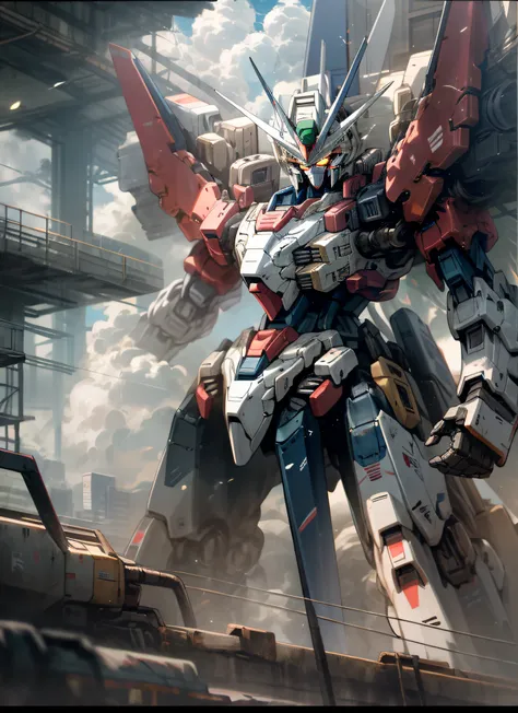 Mecha, Animals, Gundam, High Budget Animated Film, CG - SeaArt AI