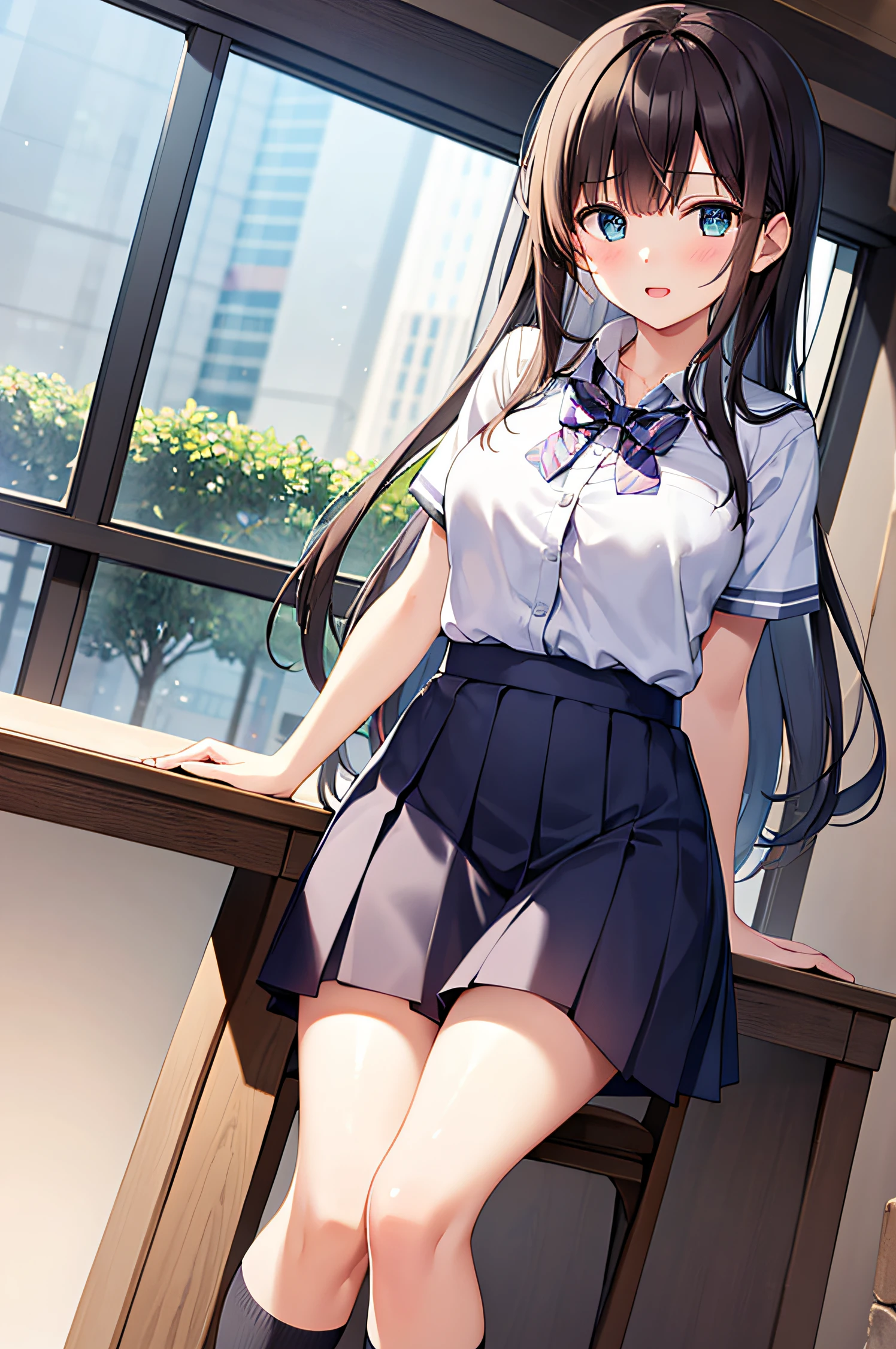 {masterpiece}, {best quality},1girl,school_uniform