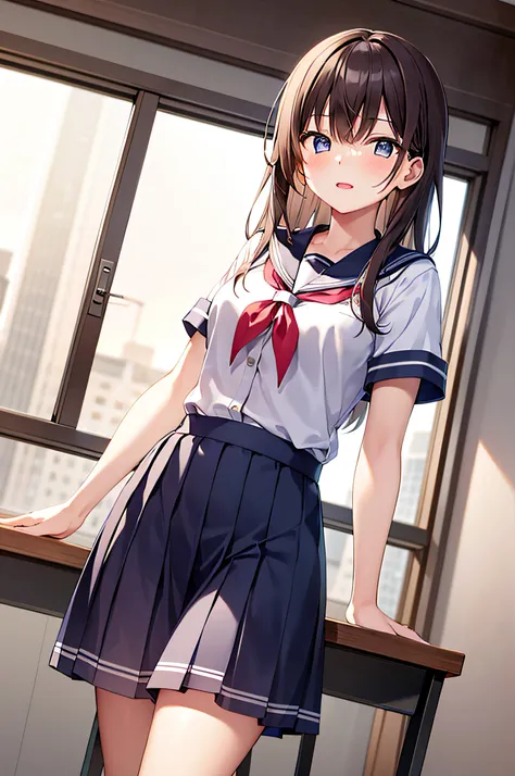 {masterpiece}, {best quality},1girl,school_uniform