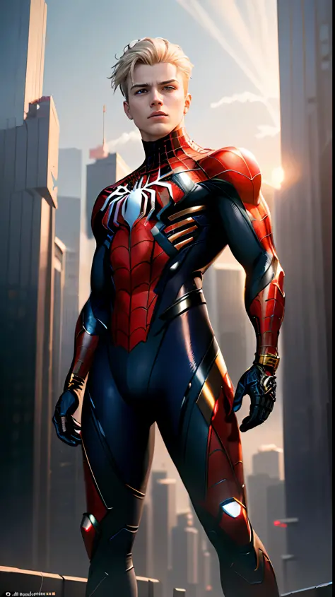 Spider-Man, Ultra Detailed, Octane Rendering, 16K --auto