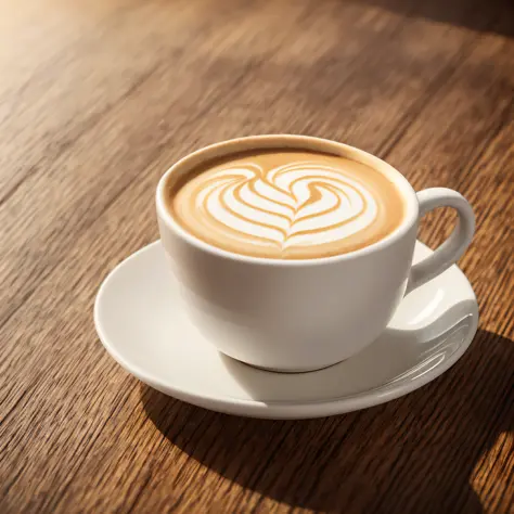 Coffee latte, sticker --auto
