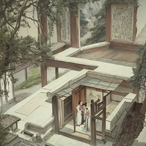 Boss Shen's home: The place where Wen Yi married after Wen Yi was rescued by the protagonist's father and returned home