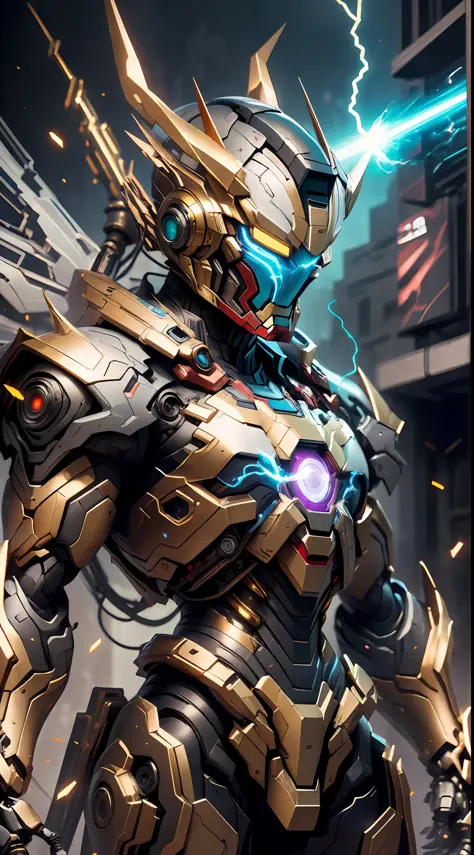 Golden Saint Seiya Limb Armor, Marvel Movie Iron Man Breastplate, (Gundam 00 Gundam Exia: 1.5), (Mecha) (Mechanical) (Armor), (O...