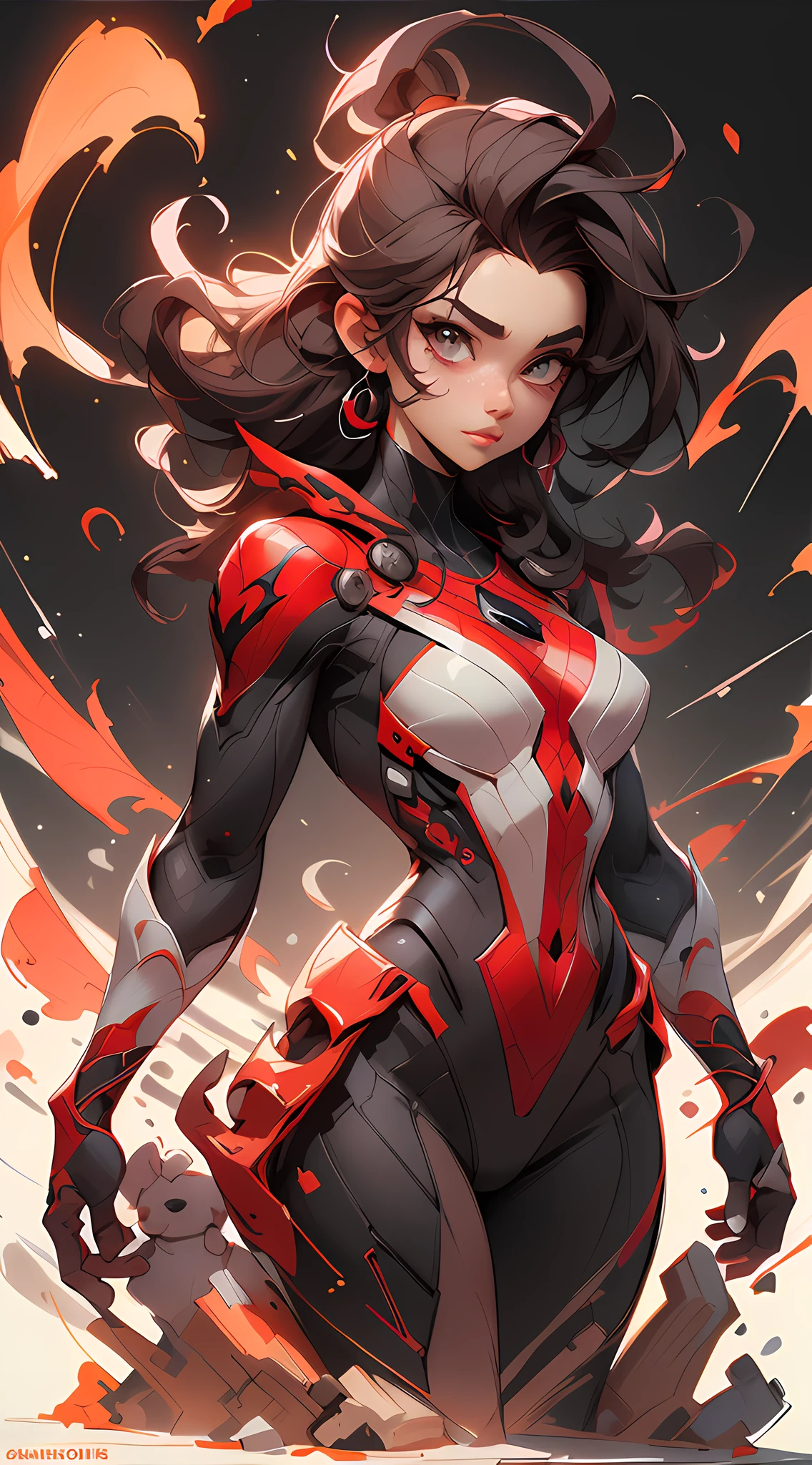 (Award Winning Digital Artwork:1.3) of (Sketch:1.3),(Energetic:1.3) Spidey, EmmaRob,CGSociety,ArtStation,(Saturated:1.3),(close portrait:1.3),(Feminine:1.4),(beautiful:1.4),(attractive:1.3),handsome,calendar pose,perfectly detailed eyes,studio lighting,thematic background