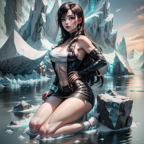 输出
ff7, tifa lockhart tifa, Extremely delicate, Magnificent, Ice sculpture wonders, Icebergs are majestic, The glacier is magnif...