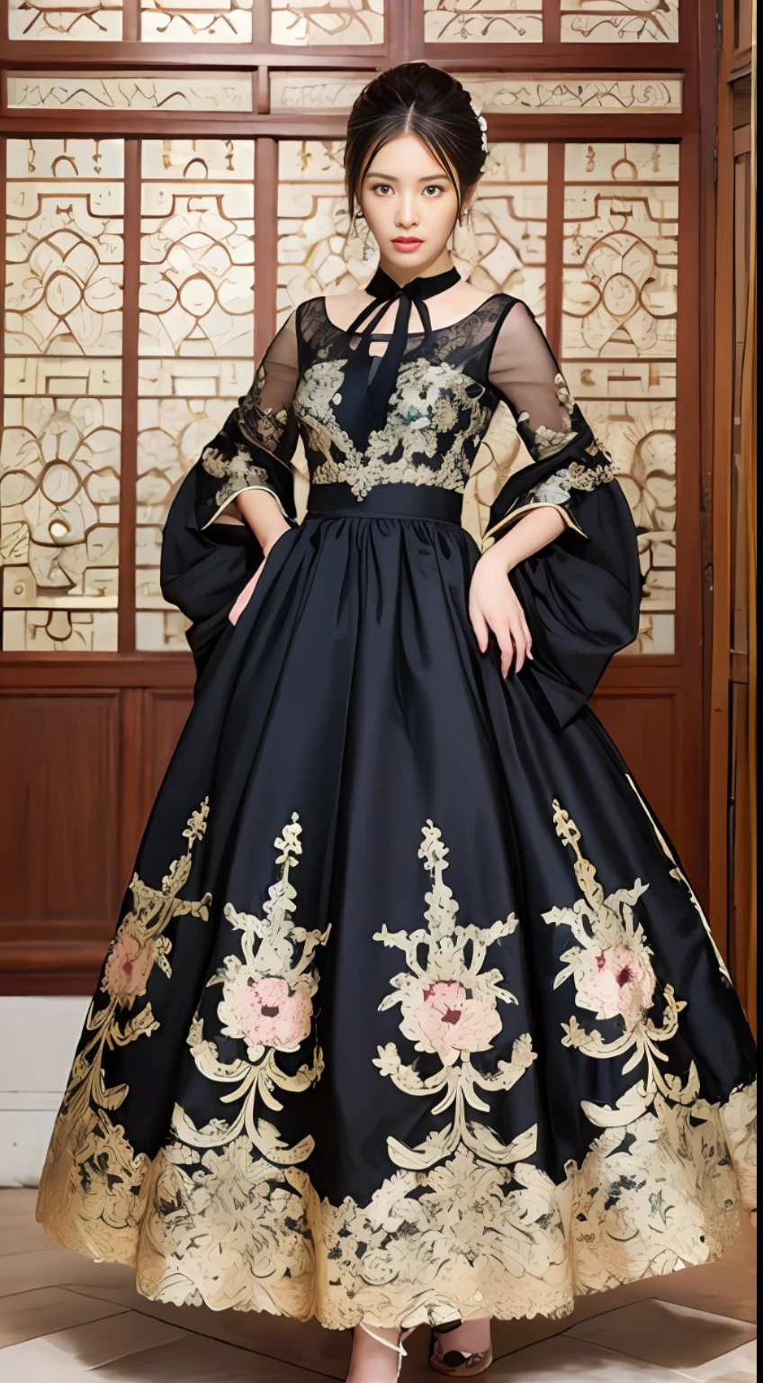 Chinoiserie Gown