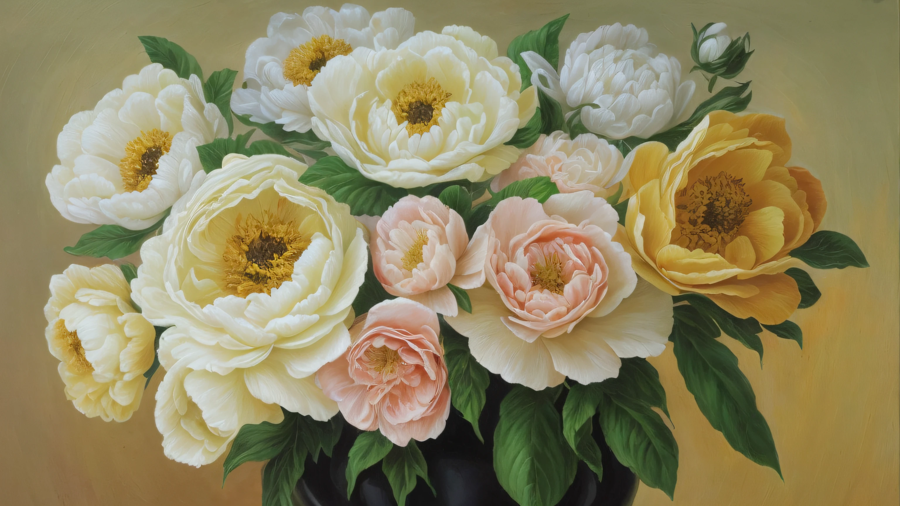 painting of a bunch of flowers with a butterfly in the middle, black peonies, flowers. baroque elements, full bloom, floral renewal, detailed flowers, inspired by François Boquet, baroque acrylic painting, peonies, hyperrealism”, gilded. floral, ornate flowers, ornate floral, nebulous bouquets, flowers, high detail baroque oil painting, baroque