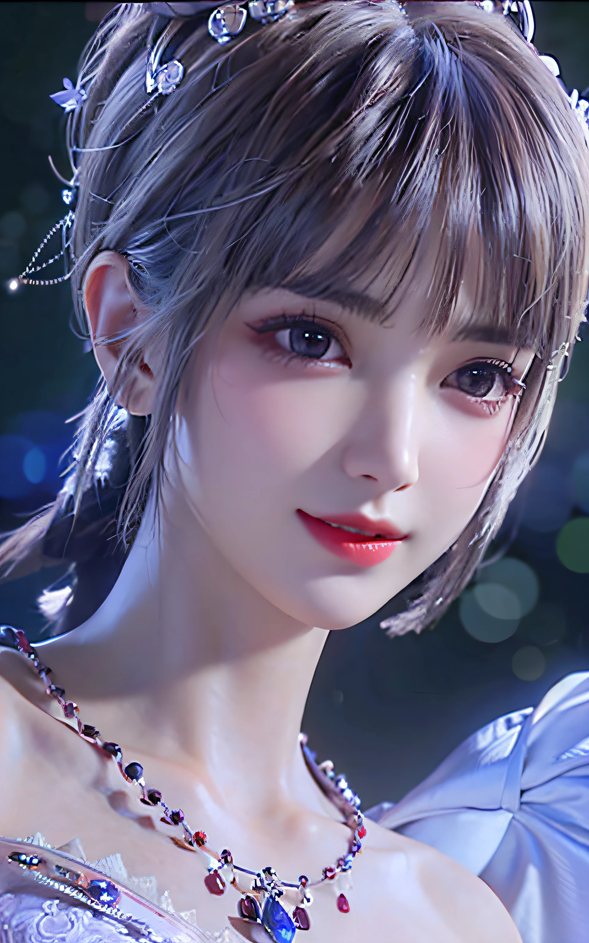 Best Quality, Masterpiece, Close Up of an Oriental Beauty, Need for Beauty, Asian, Dragon, Game CG, Lineage 2 Revolutionary Style, Yun Ling, Close-up Character, Character Close-up, Inspired by Lee Meishu, Character Close-up, Hirase Jinyao, Female Character, Inspired by Lan Ying, Shadow Messenger Movie, (Perfect Face), (Delicate and Beautiful Facial Features), (Beautiful Eyes), (Pointed Nose), Super Fine Face, Delicate Eyes, Double Eyelids, Beautiful Face, (Photo Realistic: 1.3), Cute, Medium Breasts