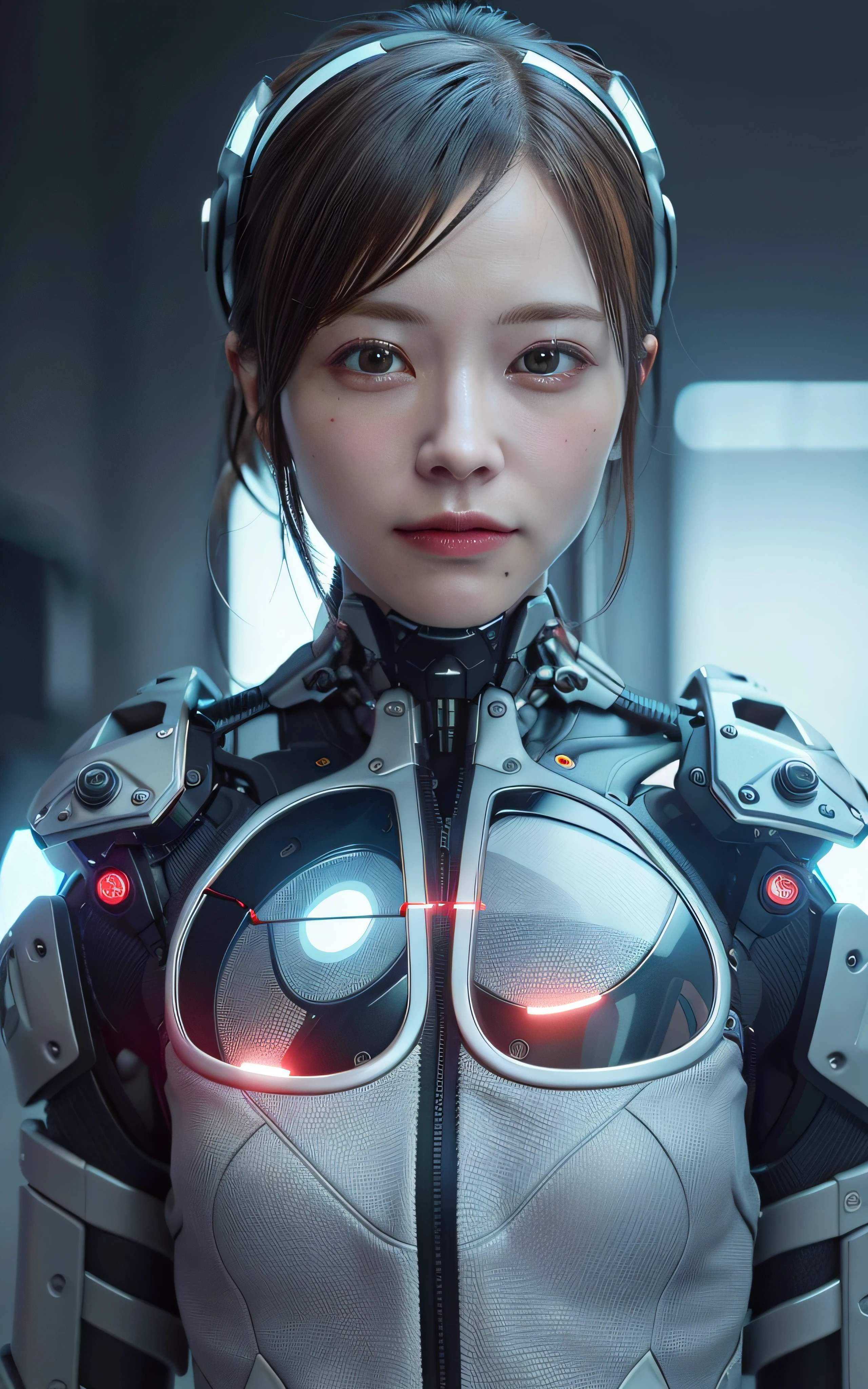 robo-warrior , sci-fi, cyberpunk, masterpiece, ultra detailed, hyper realistic, 8K, ambient occlusion , volumetric lighting, intricate detail, beautifully color-graded, Natural Lighting, ultra photorealistic,