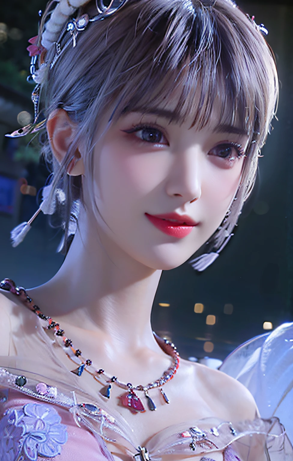 Best Quality, Masterpiece, Close Up of an Oriental Beauty, Need for Beauty, Asian, Dragon, Game CG, Lineage 2 Revolutionary Style, Yun Ling, Close-up Character, Character Close-up, Inspired by Lee Meishu, Character Close-up, Hirase Jinyao, Female Character, Inspired by Lan Ying, Shadow Messenger Movie, (Perfect Face), (Delicate and Beautiful Facial Features), (Beautiful Eyes), (Pointed Nose), Super Fine Face, Delicate Eyes, Double Eyelids, Beautiful Face, (Photo Realistic: 1.3), Cute, Medium Breasts