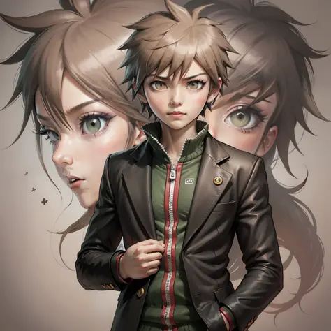 Makoto Naegi from danganronpa