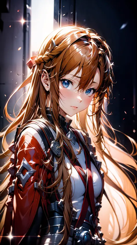 Asuna Yuuki, ultra realistic, in front of the camera
