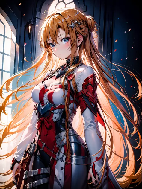 Asuna yuuki, in a floating castle, Asuna Yuuki Sao, asuna_Yuuki, anime Sao