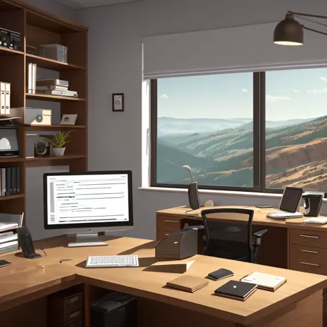 Prompt engineer's personal office work landscape --auto