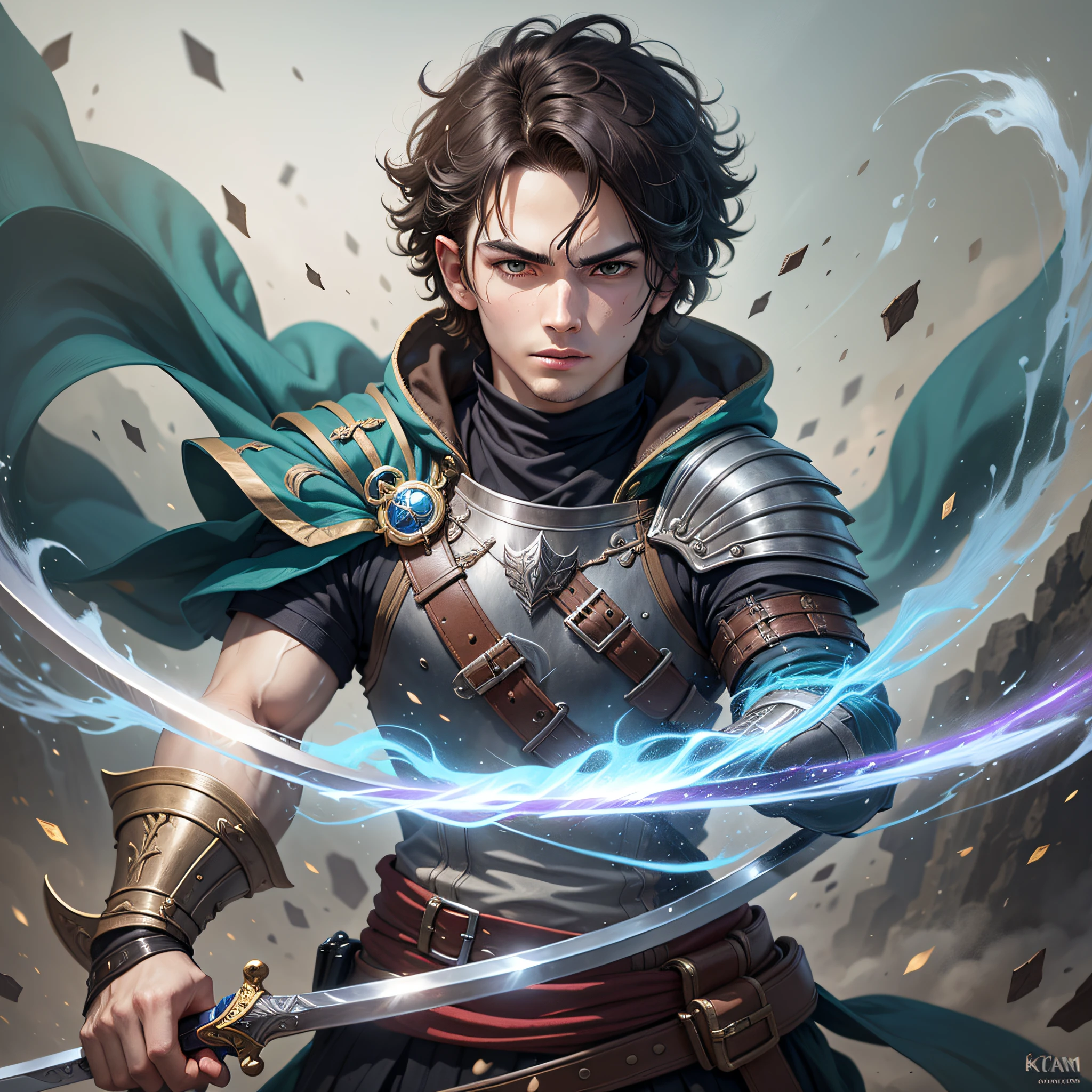 Our world is a magical world where swords and magic can magically turn into reality. In this world, there is a man named Kieran, Kieran is a passionate young swordsman with a passion for discovering the power of swords and magic.