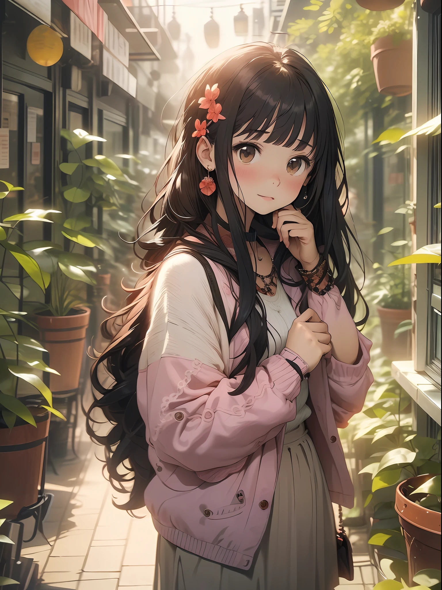 cozy anime style - SeaArt AI модель