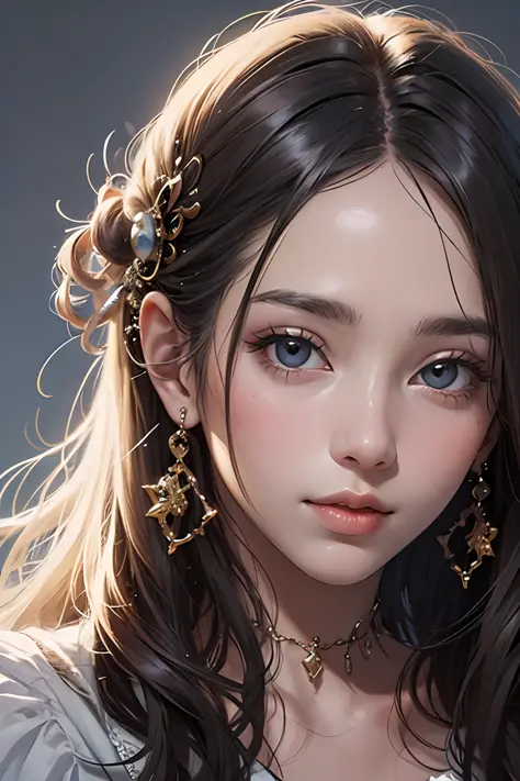 Focus on the person. We create and express the best shining composition of the person. ((Masterpiece)), (((highest quality)))), ((Ultra detail)), (Ultra realistic), (Highly detailed CG illustrations), (Very delicate and beautiful), Girls as masterpieces, h...
