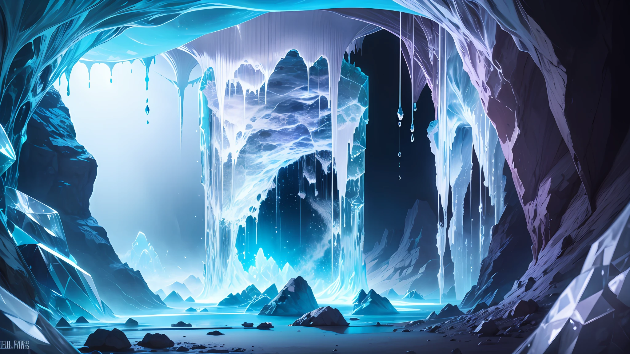 The Crystal Caves You step into a vast underground chamber adorned with ...