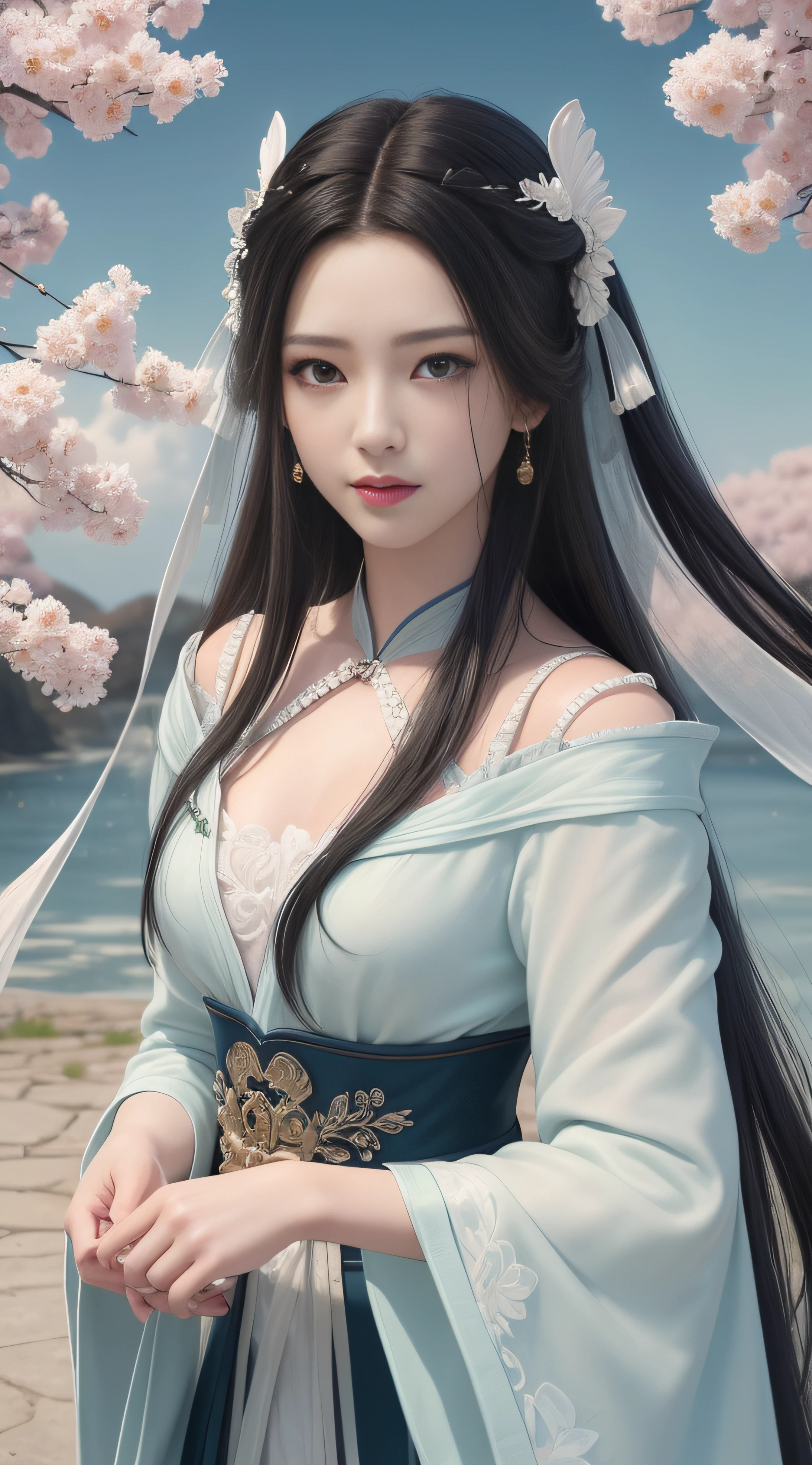 (Masterpiece, Best Quality, Rich Detail, Real Skin: 1.8, Realism: 1.3), (8k, RAW photo:1.2), Best Quality, Ultra High Res, Dramatic Angle, (fluttered detailed color splashs), (illustration), (((1 girl))), (Long hair), (rain:0. 9), (Headgear: 1.4), There is an ancient palace next to the girl, Hanfu, (emphasis), color ink painting, (splash color), splash color, (((colorful))), (sketch: 0.8), Masterpiece, best quality, beautiful painted, highly detailed, (denoising: 0.6), [splash ink], ((ink refraction)), (beautiful detailed sky), moon, highly, detailed, (masterpiece, best quality, extremely detailed) CG unity 8k wallpaper, masterpiece, best quality, super detailed), (garlic),