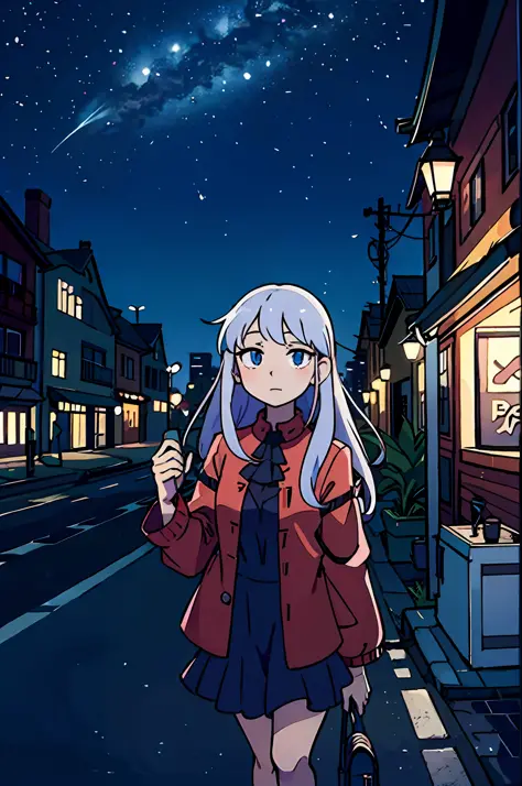 (best-quality:0.8),
(best-quality:0.8), perfect anime illustration, portrait of a pretty woman walking through the city, night