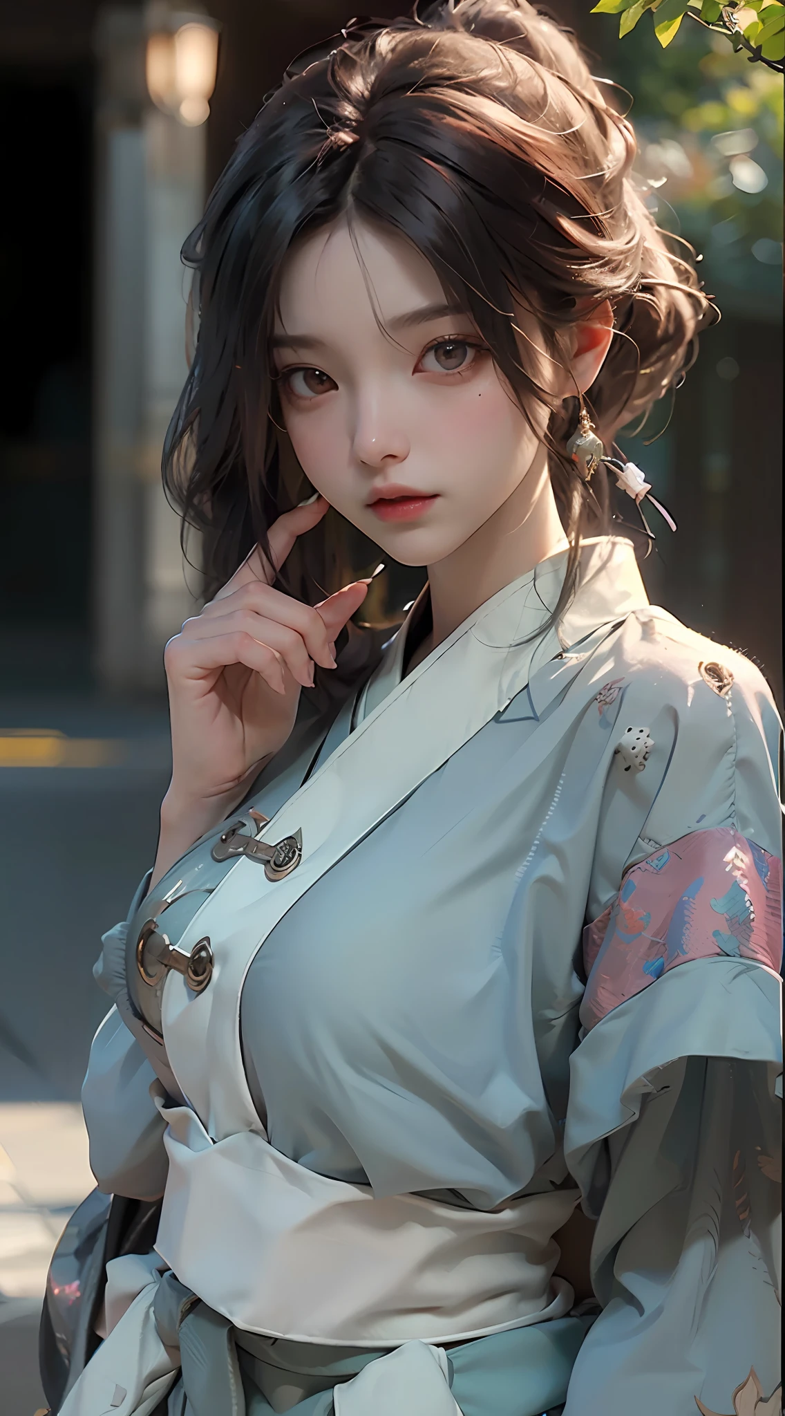 ((Best Quality)), ((Masterpiece)), (Detail: 1.4), 3D, A Beautiful Korean Female Image, HDR (High Dynamic Range), Ray Tracing, NVIDIA RTX, Super-Resolution, Unreal 5, Subsurface Scattering, PBR Texture, Post-Processing, Anisotropic Filtering, Depth of Field, Maximum Sharpness and Clarity, Multi-layer Texture, Albedo and Highlight Mapping, Surface Shading, Accurate Simulation of Light-Material Interactions, Perfect Proportions, Octane Render, Bicolor Light, Large Aperture, Low ISO, White Balance, Rule of Thirds, 8K RAW,