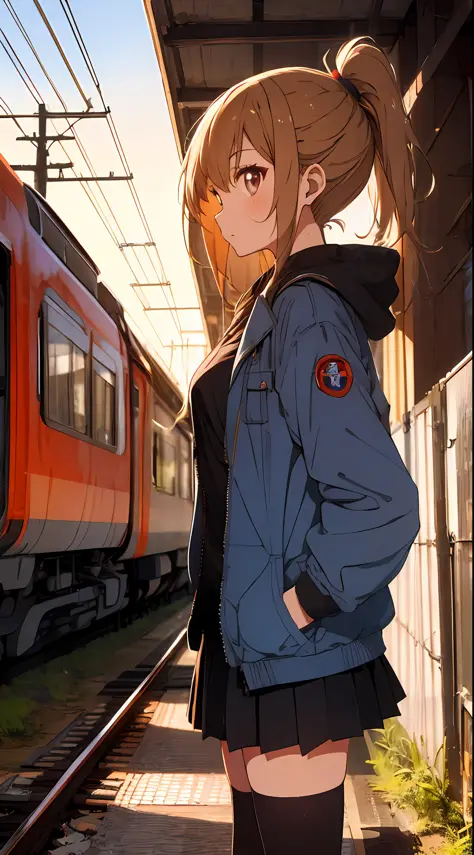 (flat_color, pastel_style, anime, black_outlines:1.3), volumetric lighting, colorful, cute
break
abandoned train station with a ...