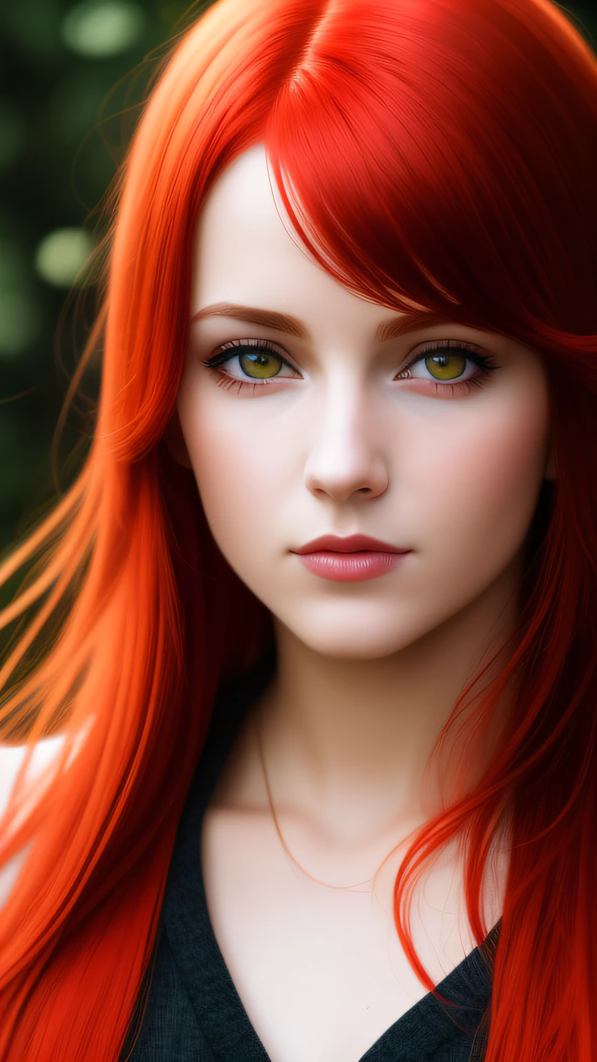 (melhor qualidade:1.1), (Obra de arte:1.2), (realista:1.2), (detalhado:1.1), foto de quiron sexy_SimoneSimons_v2,cabelo vermelho, cabeça de leitura,