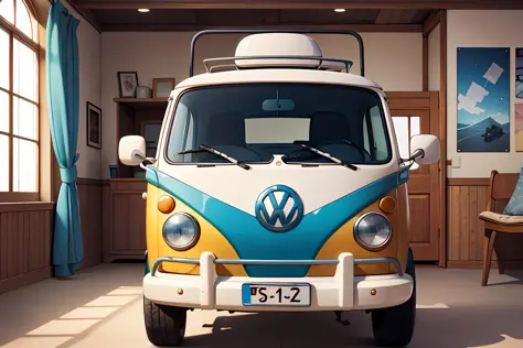 The exterior of the Volkswagen California T1 model has a fresh and eye-catching look. The body has been completely restored and repainted in vibrant and cheerful colors,
The windows have been cleaned and polished, allowing greater transparency and natural ...