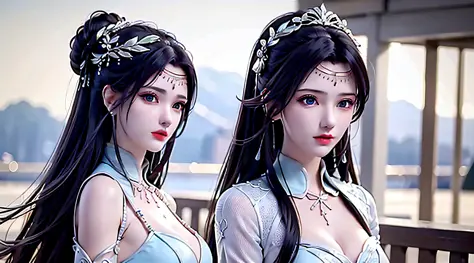 best qulity，The Masterpiece，anextremely delicate and beautiful，greatly detailed，CG，unified，8k壁紙，beautiful detailedgirl，（very det...