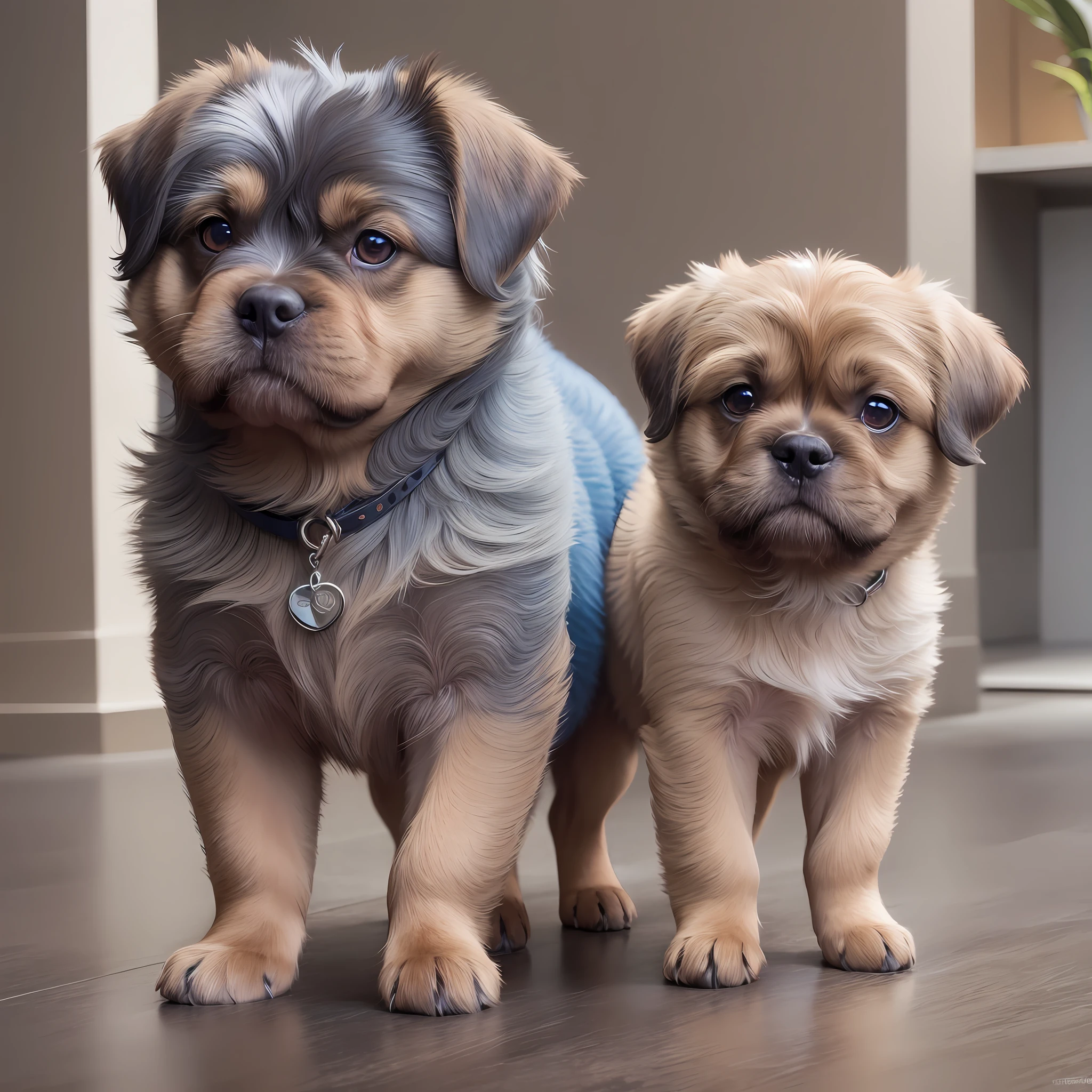 Masterpiece, best quality, (very detailed CG unit 8k wallpaper) (best quality), (best illustration), realistic, neon blue sky, , dog breeds: Labrador Retriever
Poodle
Yorkshire Terrier
Golden Retriever
Shih Tzu
French Bulldog
Alsatian
Pug
Rottweiler
Lhasa Apso --auto --v6 --s2