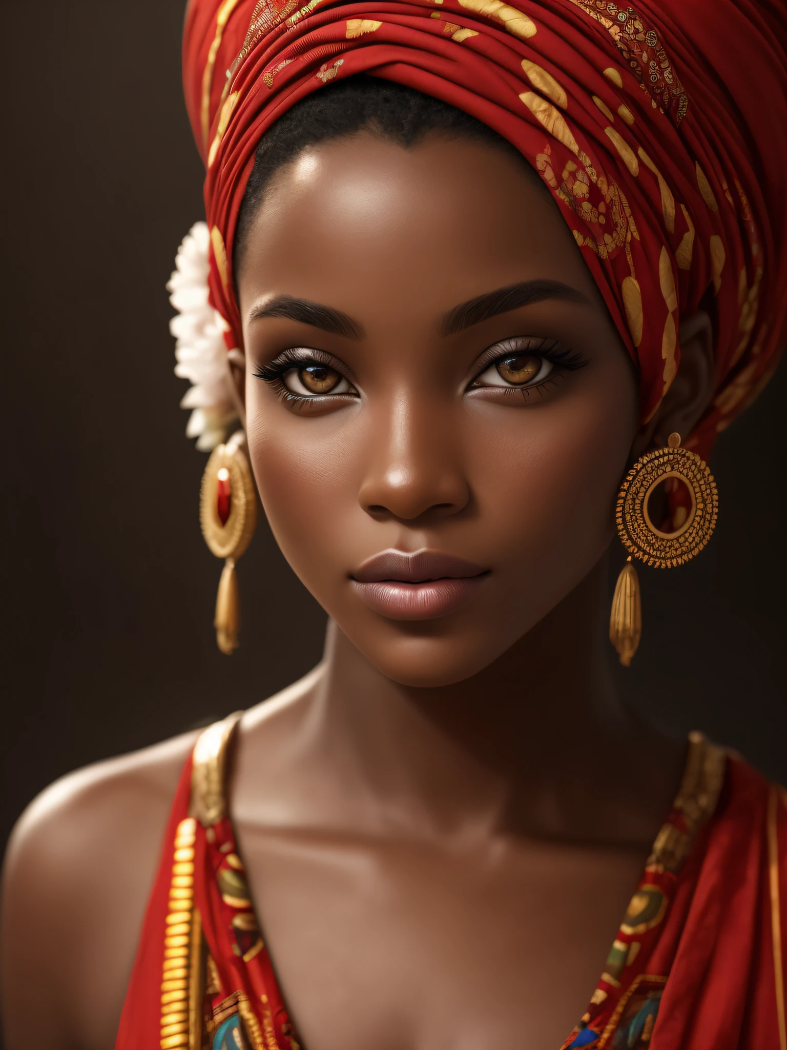 A realistic ethnic model image of Africa's most beautiful woman ...