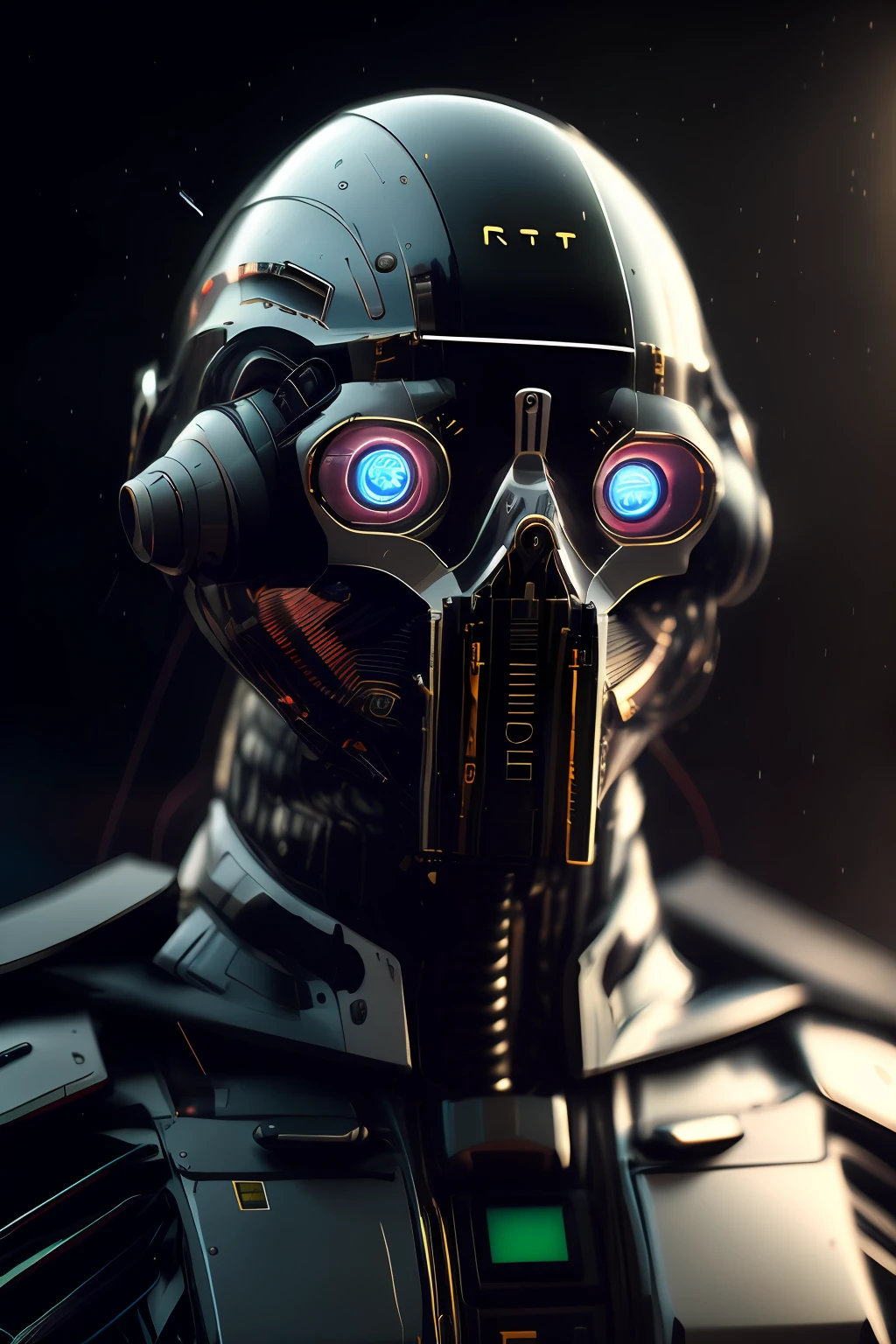 rz88mkultr4, a closeup of a android ,    blurred plastic and steel, raining, mist, raytracing, octane, trending on artstation