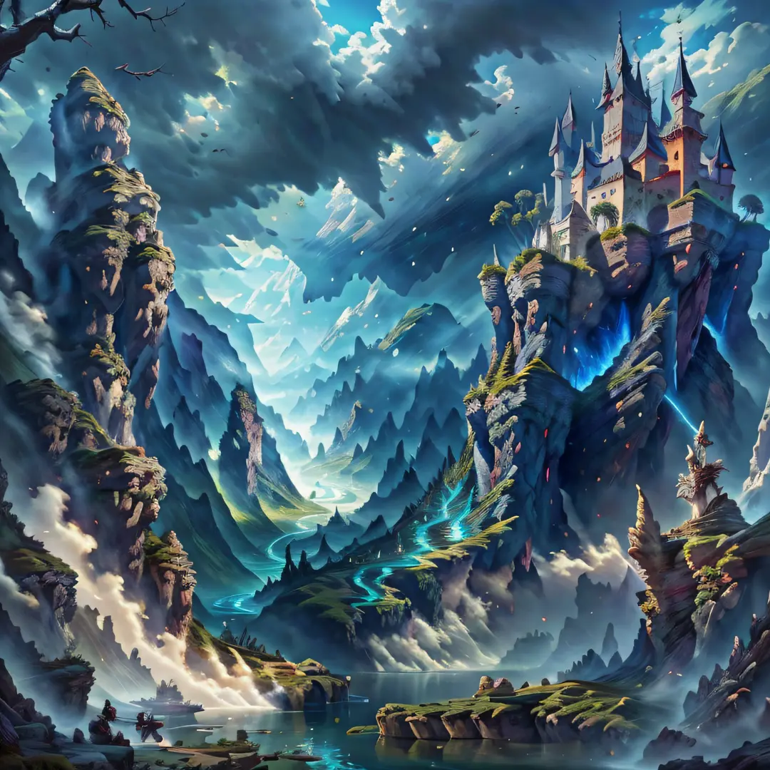 high resolution, super detailed, official art, unified 8k wallpaper, super detailed, beautiful and aesthetic, elven kingdom, cas...