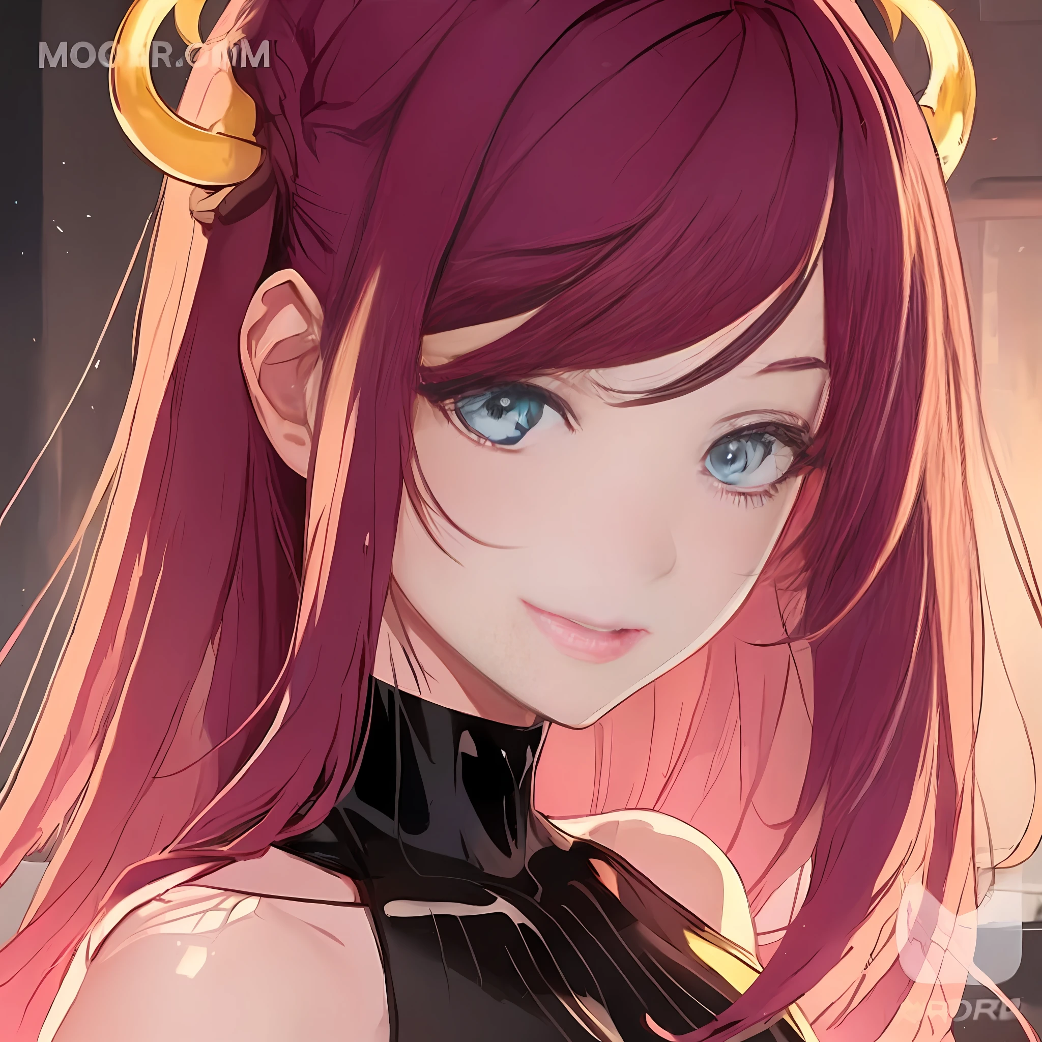 a close up of a woman with long hair wearing a black dress, very detailed Artgerm, rossdraws cartoon vibrant, rossdraws portrait, beautiful anime art style, rossdraws sakimimichan, :: rossdraws, beautiful anime portrait, high quality anime artstyle, rossdraws 2. 5, artgerm and rossdraws, rossdraws 1. 0