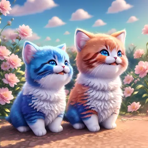 (extremely detailed CG unity 8k wallpaper, masterpiece, best quality, ultra-detailed),(best illumination, best shadow, an extremely delicate and beautiful), fluffy and chubby, a very lazy and comfortable pose with a hint of sleepy expression,(1 fat orange ...