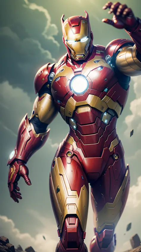 Casco IronMan Avengers Marvel - Inustar