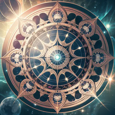 universes、aliens、energy、a Mandala