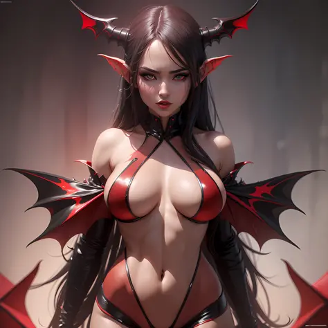A Beautiful Giant Breasted Voluptuous Curvaceous Elf Goddess whose gentle touch calms the heart of a Majestic Great Red Dragon, Best Quality,Unparalleled Masterpiece,Ultra-Detailed CG,4K,Octane Render, art by wlop and ross tran,Luminous Studio Graphics Eng...